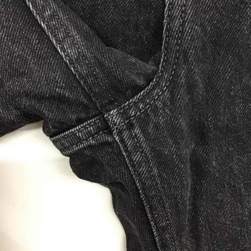 マカフィー MACPHEE パンツ デニム、ジーンズ 34 無地 黒 / ブラック /  レディース USED 古着 中古 10131991