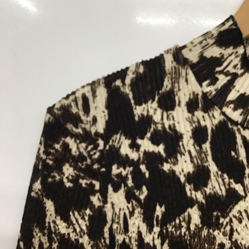 ザラ ZARA ワンピース ひざ丈スカート M  マルチカラー / マルチカラー /  レディース USED 古着 中古 10142743