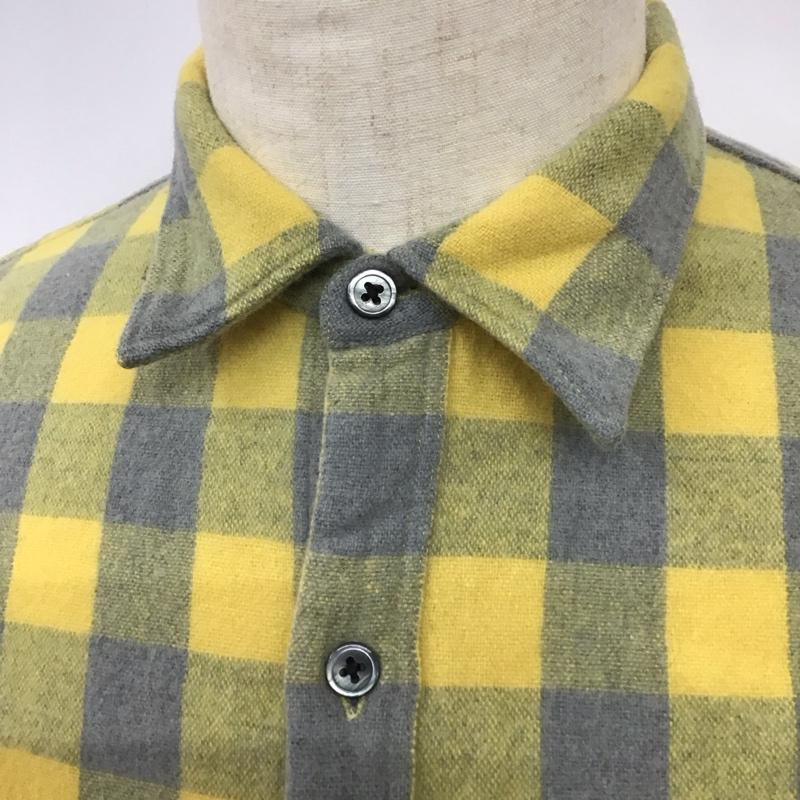 アール・ニューボールド R.NEWBOLD シャツ、ブラウス 長袖 長袖シャツ カラーシャツ ポケットシャツ 長袖カットソー チェックシャツ M チェック マルチカラー / マルチカラー /  メンズ USED 古着 中古 10113745
