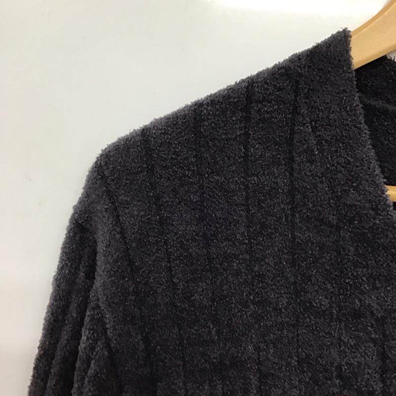 ジェラートピケ gelato pique カーディガン 長袖 PWNT224097 調温スムーズィーカーディガン ONE SIZE 無地 チャコールグレー / チャコールグレー /  レディース USED 古着 中古 10144998
