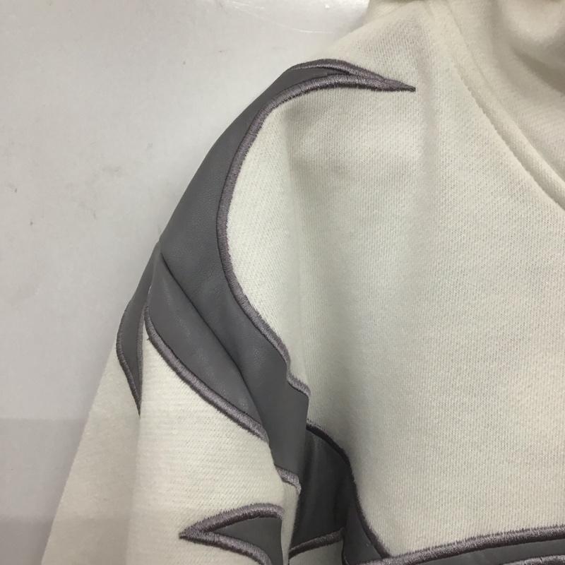 ガルフィー GALFY パーカー 長袖 無地 白 / ホワイト /  メンズ USED 古着 中古 10145771