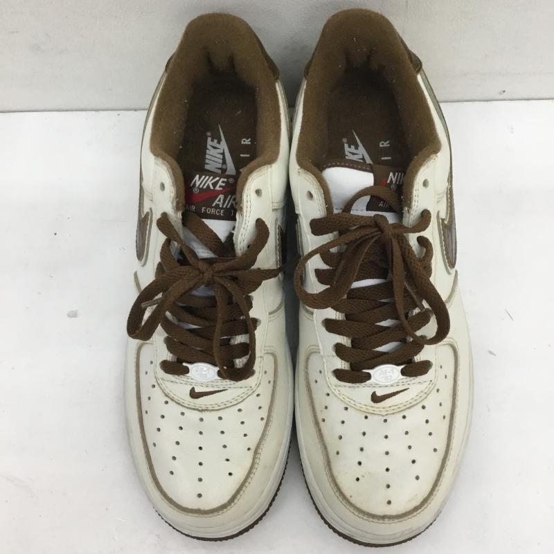 ナイキ NIKE スニーカー スニーカー 2003年製 NIKE AIR FORCE 1 NYC 26.0cm ロゴ、文字 白 / ホワイト /  メンズ USED 古着 中古 10112275