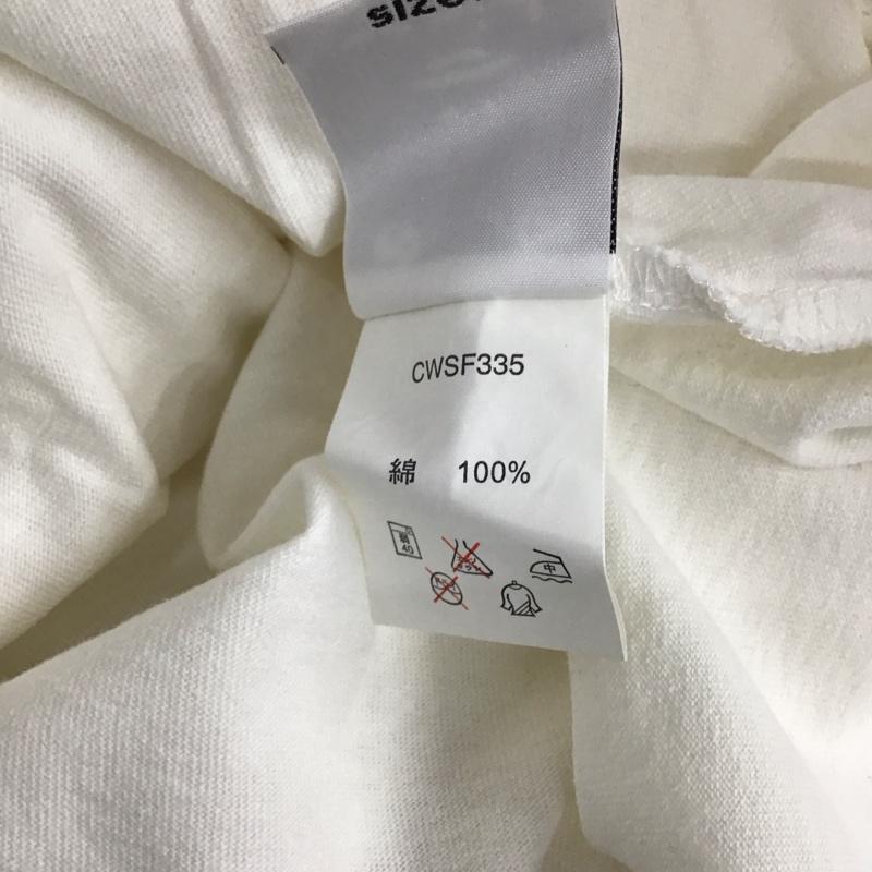 エックスガール X-girl ワンピース ミニスカート Champion M ロゴ、文字 白 / ホワイト /  レディース USED 古着 中古 10121278