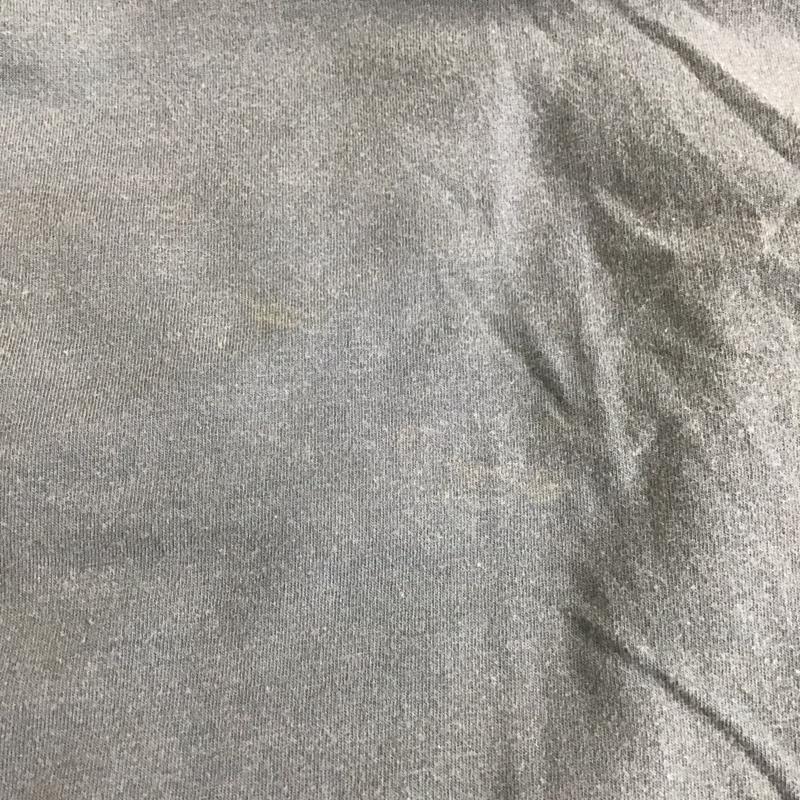 ポロジーンズカンパニー POLOJEANSCO. Tシャツ 半袖 半袖カットソー プリントTシャツ クルーネックカットソー M ロゴ、文字 灰 / グレー /  メンズ USED 古着 中古 10107134