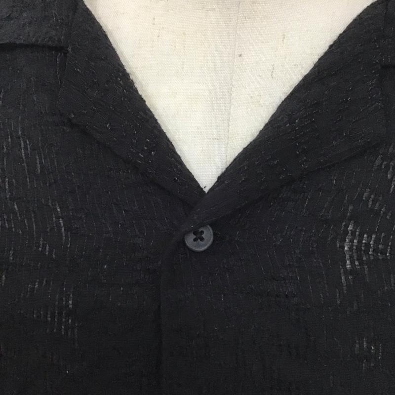 ザラ ZARA シャツ、ブラウス 半袖 半袖シャツ 無地シャツ カラーシャツ S  黒 / ブラック /  メンズ USED 古着 中古 10126660