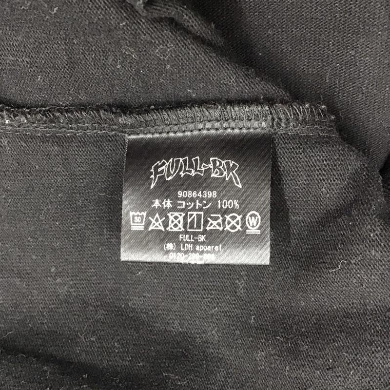 フルビーケー FULL-BK Tシャツ 半袖 90864398 半袖Tシャツ JohnsByJOHNNYコラボ 人類Tシャツ プリントTシャツ M ロゴ、文字 黒 / ブラック /  メンズ USED 古着 中古 10111676