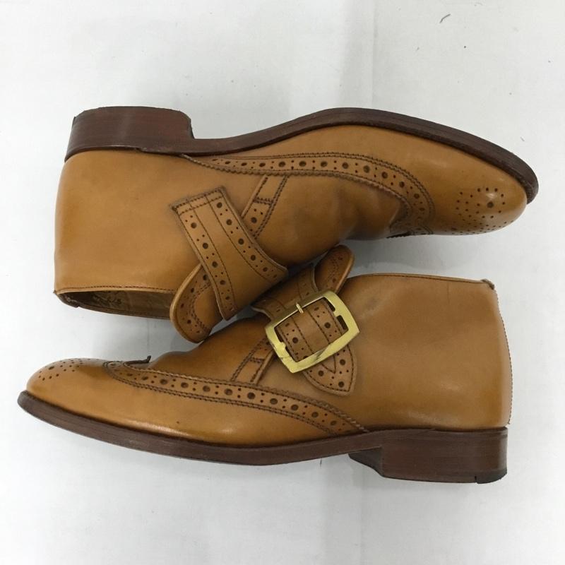 トリッカーズ Tricker s 革靴 革靴 818364 ウィングチップ  キャメル / キャメル /  メンズ USED 古着 中古 10128821