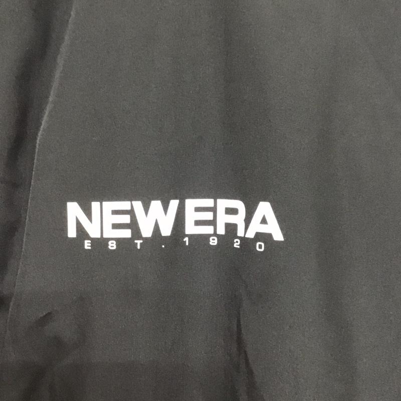 ニューエラ NEW ERA ジャケット、上着 ジャケット、ブレザー コーチジャケット M ロゴ、文字 黒 / ブラック /  メンズ USED 古着 中古 10133582