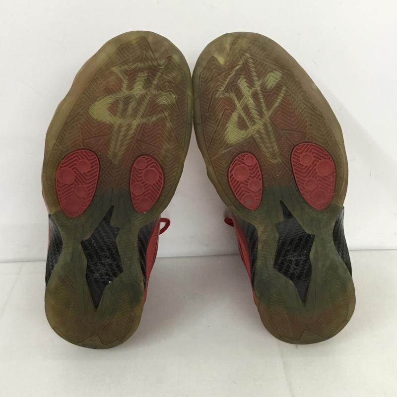 ナイキ NIKE スニーカー スニーカー 472688-601 ZOOM ROOKIE LWP 28cm 28.0cm ワンポイント 赤 / レッド /  メンズ USED 古着 中古 10131019