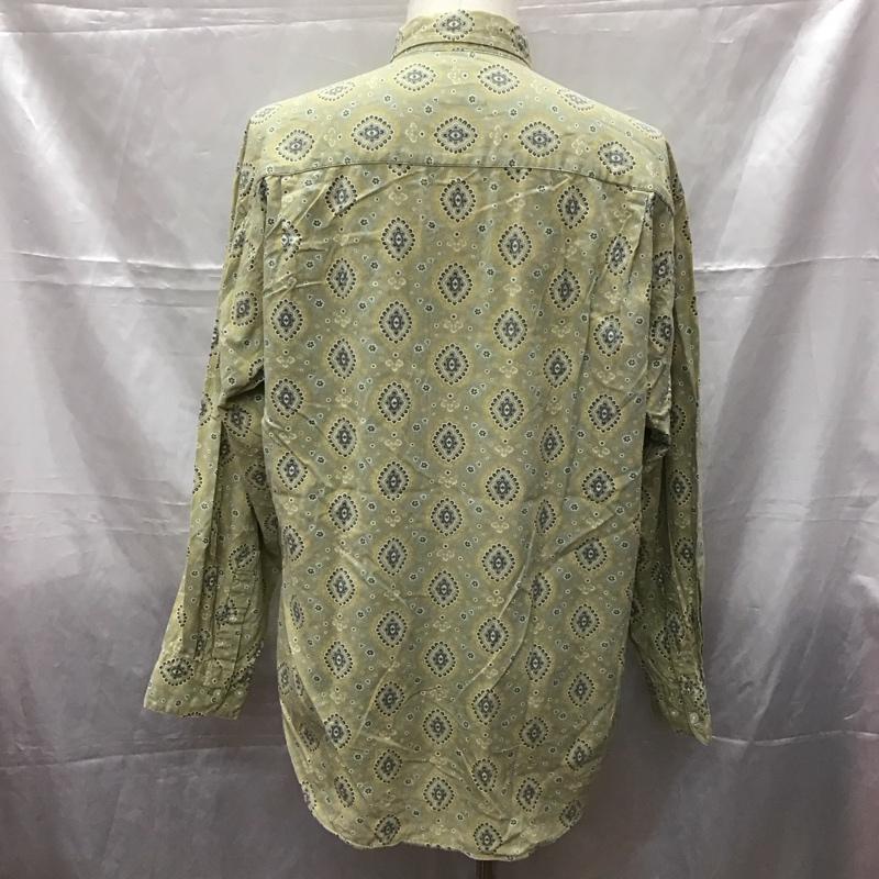 ギャップ GAP シャツ、ブラウス 長袖 長袖シャツ ボタンダウンシャツ カジュアルシャツ ペイズリー 総柄 90s M 総柄 X ペイズリー マルチカラー / マルチカラー /  メンズ USED 古着 中古 10110979