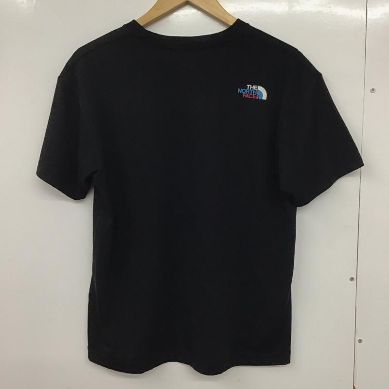 ザノースフェイス THE NORTH FACE Tシャツ 半袖 nt31553 ロゴTシャツ プリントTシャツ M ロゴ、文字 黒 / ブラック /  メンズ USED 古着 中古 10132355