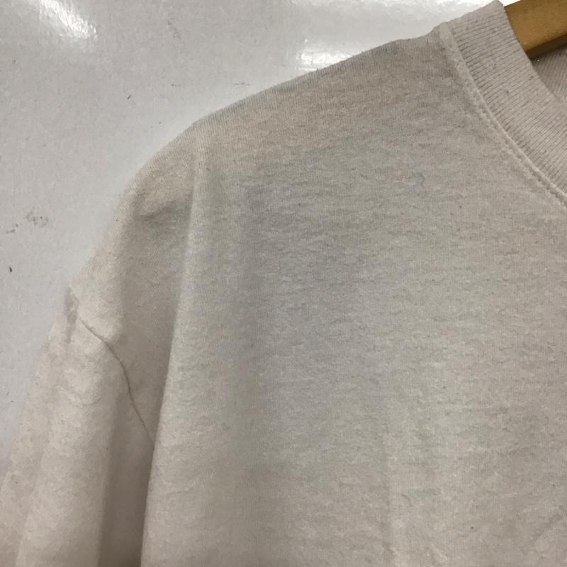 スタンダード カリフォルニア STANDARD CALIFORNIA Tシャツ 半袖 半袖カットソー プリントTシャツ クルーネックカットソー XL ロゴ、文字 白 / ホワイト /  メンズ USED 古着 中古 10128647