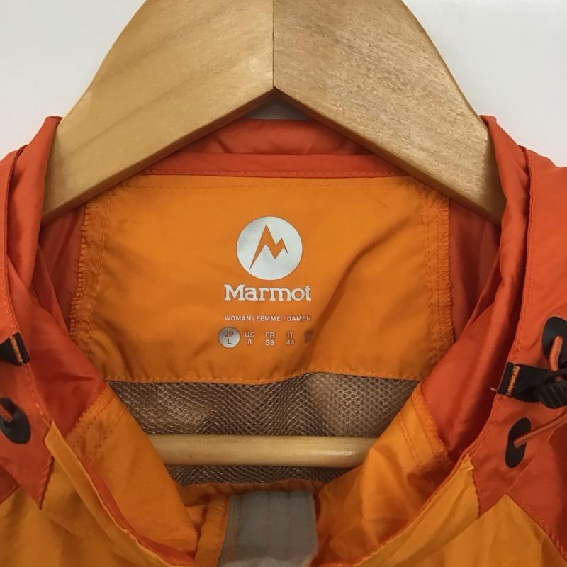 マーモット Marmot ジャケット、上着 ジャンパー、ブルゾン MJJ-S4504W L 無地 X ロゴ、文字 橙 / オレンジ / X 黄 / イエロー / X 桃 / ピンク /  レディース USED 古着 中古 10141242