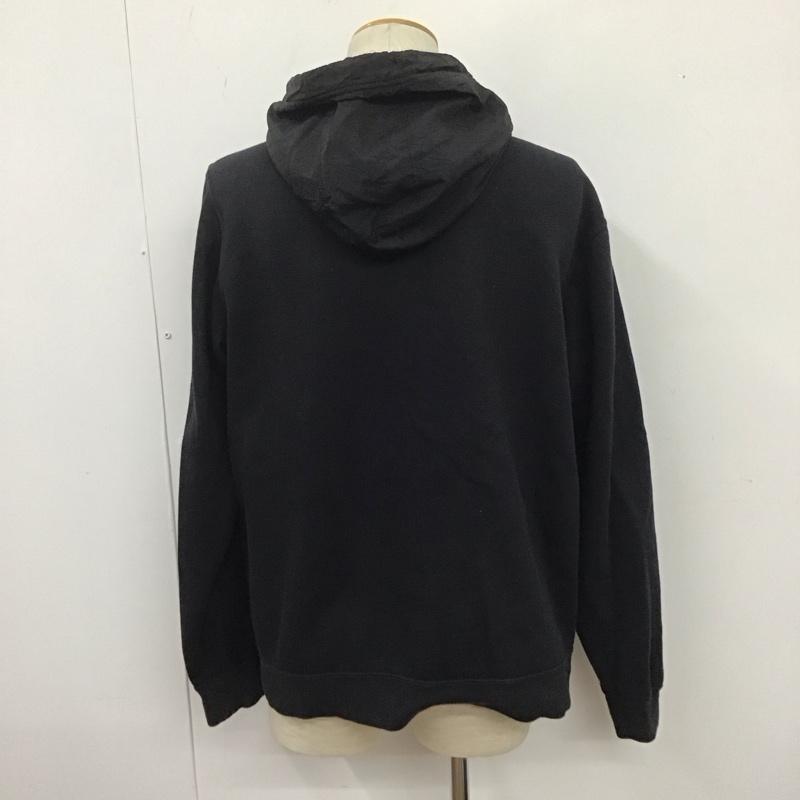 ナイキ NIKE パーカー 長袖 cJ4553-013ジップパーカー XL 無地 黒 / ブラック /  メンズ USED 古着 中古 10109154