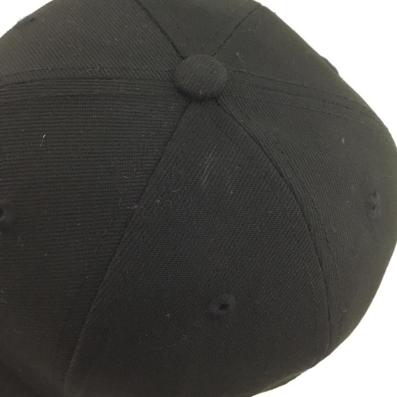 ニューエラ NEW ERA 帽子 キャップ NY 59FIFTY MLB 55.8cm ロゴ、文字 黒 / ブラック /  メンズ USED 古着 中古 10124617