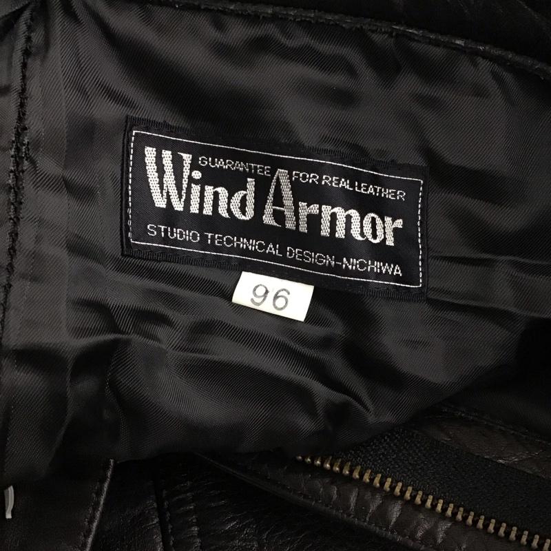 ウインドアーマー WIND ARMOR パンツ ワークパンツ、ペインターパンツ レザーパンツ ワイドパンツ カジュアルパンツ バイカーパンツ 無地 黒 / ブラック /  メンズ USED 古着 中古 10112070