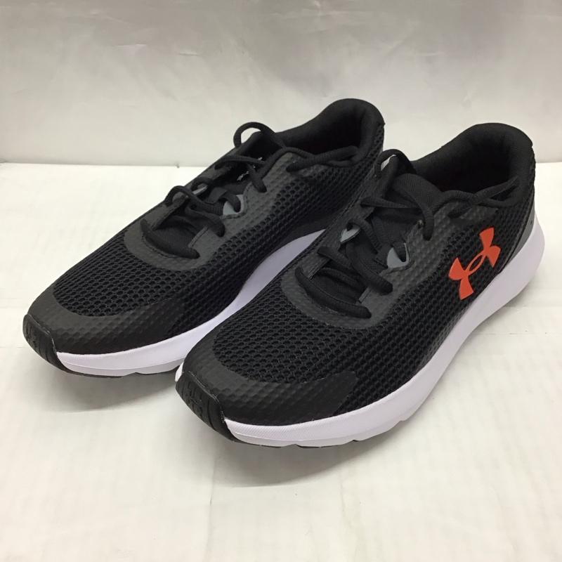 アンダーアーマー UNDER ARMOUR スニーカー スニーカー 3024883-006 27cm 27.0cm ロゴ、文字 黒 / ブラック / X 白 / ホワイト / X 赤 / レッド /  メンズ USED 古着 中古 10118858