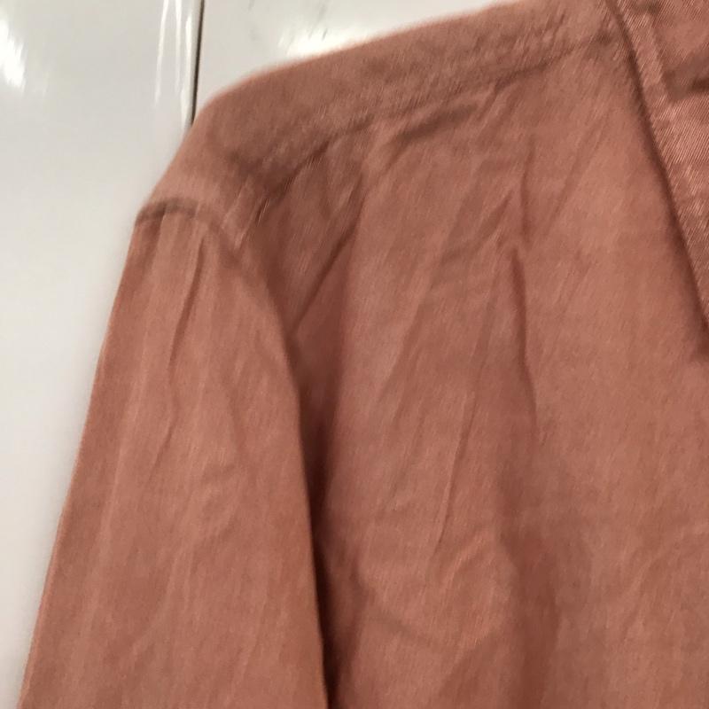 チャップス CHAPS シャツ、ブラウス 長袖 L 無地 桃 / ピンク /  レディース USED 古着 中古 10120196