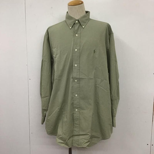 ラルフローレン RALPHLAUREN シャツ、ブラウス 長袖 長袖シャツ ボタンダウンシャツ カラーシャツ カジュアルシャツ メンズ USED 古着 中古 10107097