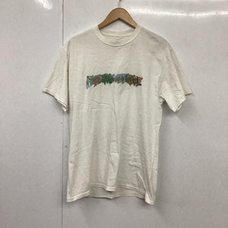 ファッキンオーサム FUCKING AWESOME Tシャツ 半袖 半袖カットソー プリントTシャツ クルーネックカットソー M プリント 白 / ホワイト /  メンズ USED 古着 中古 10130726