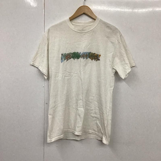 ファッキンオーサム FUCKING AWESOME Tシャツ 半袖 半袖カットソー プリントTシャツ クルーネックカットソー M プリント 白 / ホワイト /  メンズ USED 古着 中古 10130726