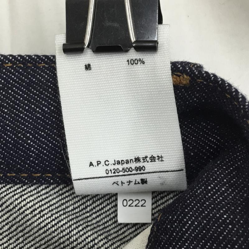 アーペーセー A.P.C. パンツ デニム、ジーンズ 30インチ 無地 紺 / ネイビー /  メンズ USED 古着 中古 10119973