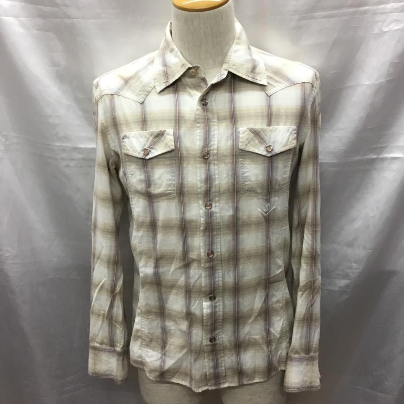 ディーゼル DIESEL シャツ、ブラウス 長袖 長袖シャツ カラーシャツ ポケットシャツ 長袖カットソー チェックシャツ S チェック マルチカラー / マルチカラー /  メンズ USED 古着 中古 10117720
