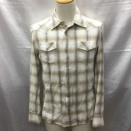 ディーゼル DIESEL シャツ、ブラウス 長袖 長袖シャツ カラーシャツ ポケットシャツ 長袖カットソー チェックシャツ S チェック マルチカラー / マルチカラー /  メンズ USED 古着 中古 10117720