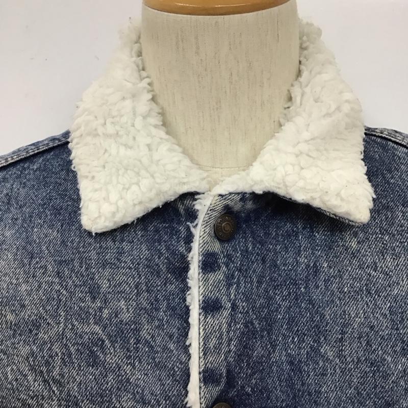 リーバイス Levi s ジャケット、上着 ジャケット、ブレザー デニムジャケット カラージャケット 長袖ジャケット ブルゾン M 無地 インディゴ / インディゴ /  メンズ USED 古着 中古 10124803