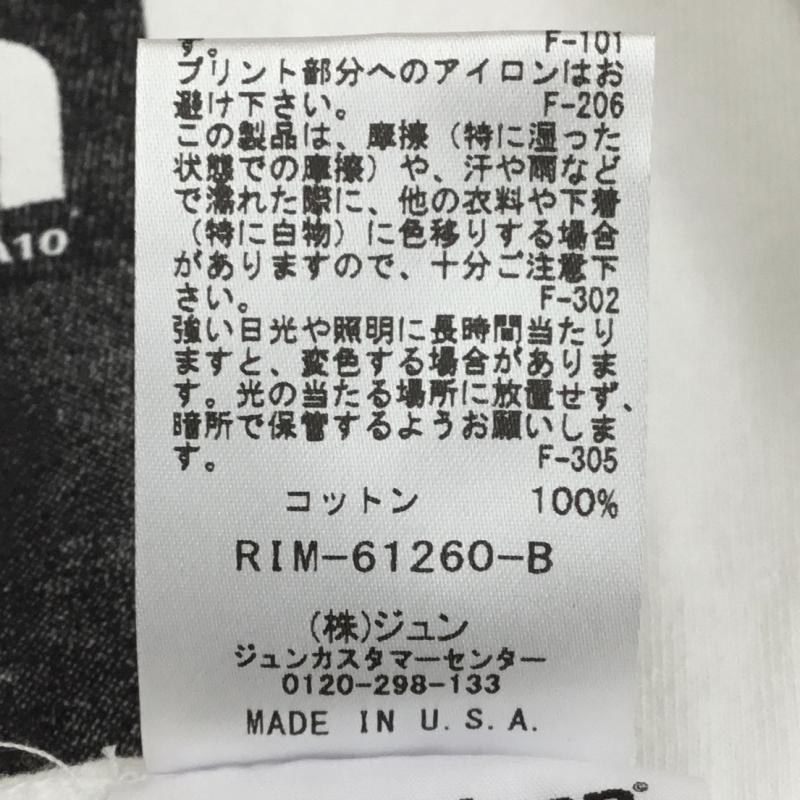リチャードソン RICHARDSON Tシャツ 半袖 L プリント 白 / ホワイト /  メンズ USED 古着 中古 10110356
