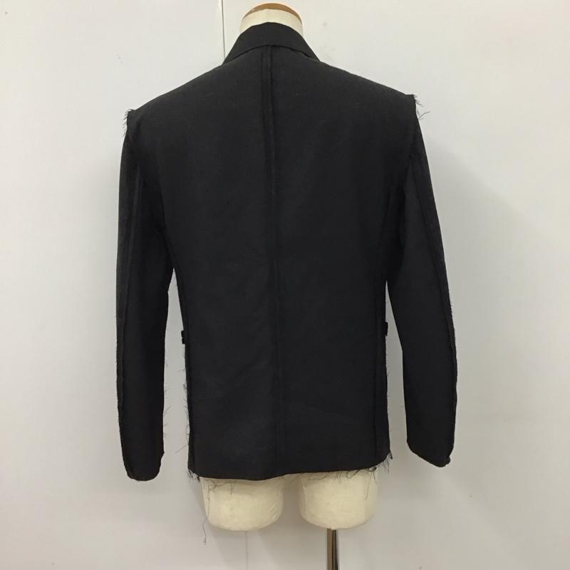 オールモストブラック ALMOSTBLACK ジャケット、上着 ジャケット、ブレザー 1 無地 黒 / ブラック /  メンズ USED 古着 中古 10117133