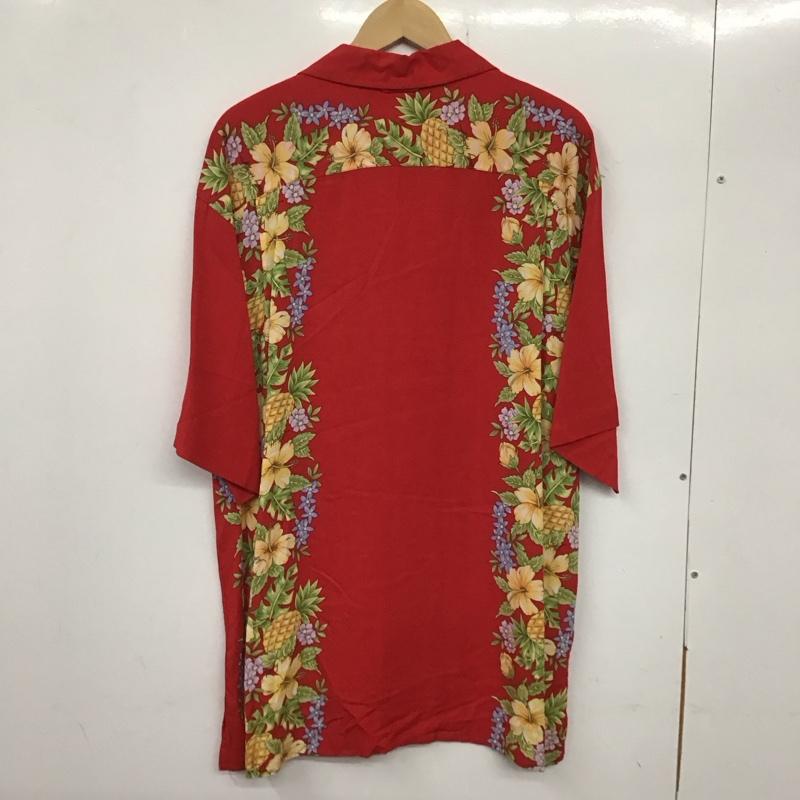 トミーヒルフィガー TOMMY HILFIGER シャツ、ブラウス 半袖 半袖シャツ プリントシャツ アロハシャツ L プリント マルチカラー / マルチカラー /  メンズ USED 古着 中古 10134077