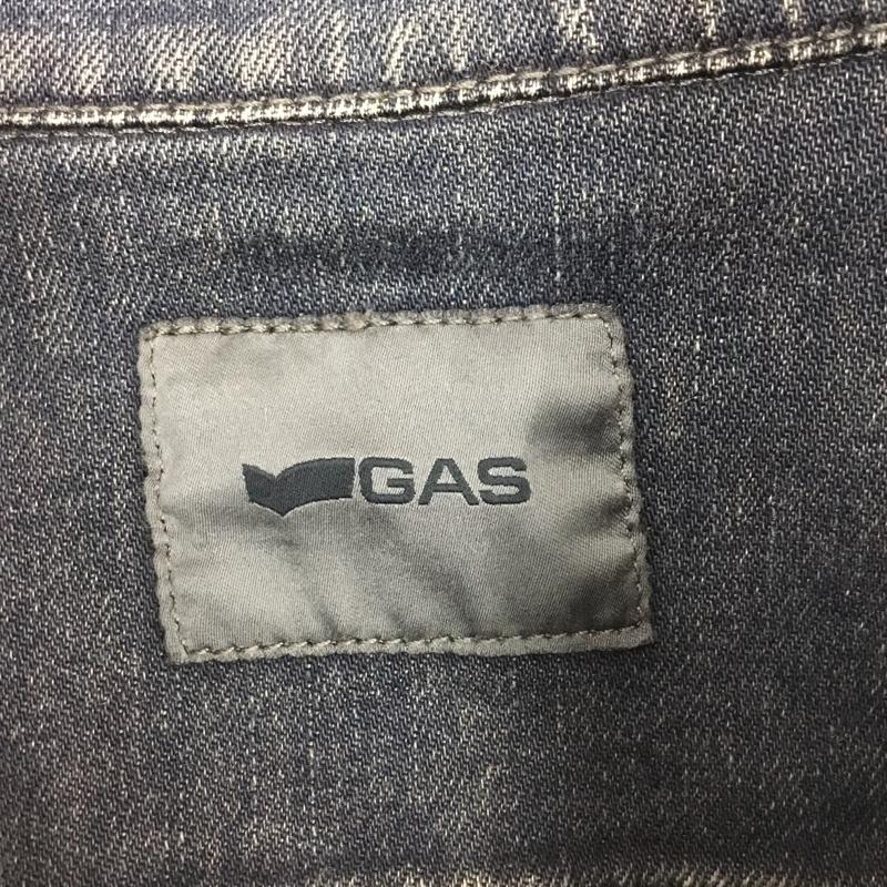 ガス GAS ジャケット、上着 ジャケット、ブレザー デニムジャケット カラージャケット 長袖ジャケット ブルゾン Gジャン XL 無地 インディゴ / インディゴ /  メンズ USED 古着 中古 10121513