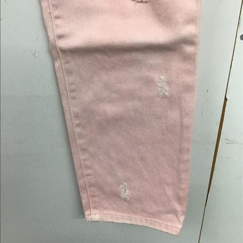 ザラ ZARA パンツ デニム、ジーンズ 38 無地 桃 / ピンク /  レディース USED 古着 中古 10131659