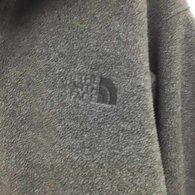 ザノースフェイス THE NORTH FACE ジャケット、上着 ジャケット、ブレザー na-3295 フリースジャケット スタンドネック アウター L ロゴ、文字 灰 / グレー /  メンズ USED 古着 中古 10133267
