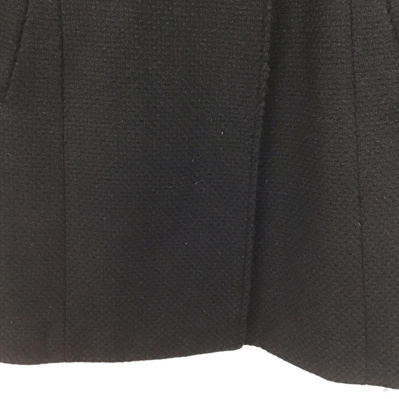 ナチュラルビューティーベーシック NATURAL BEAUTY BASIC コート コート一般 長袖ロングコート アウター カジュアルジャケット L 無地 黒 / ブラック /  レディース USED 古着 中古 10142663