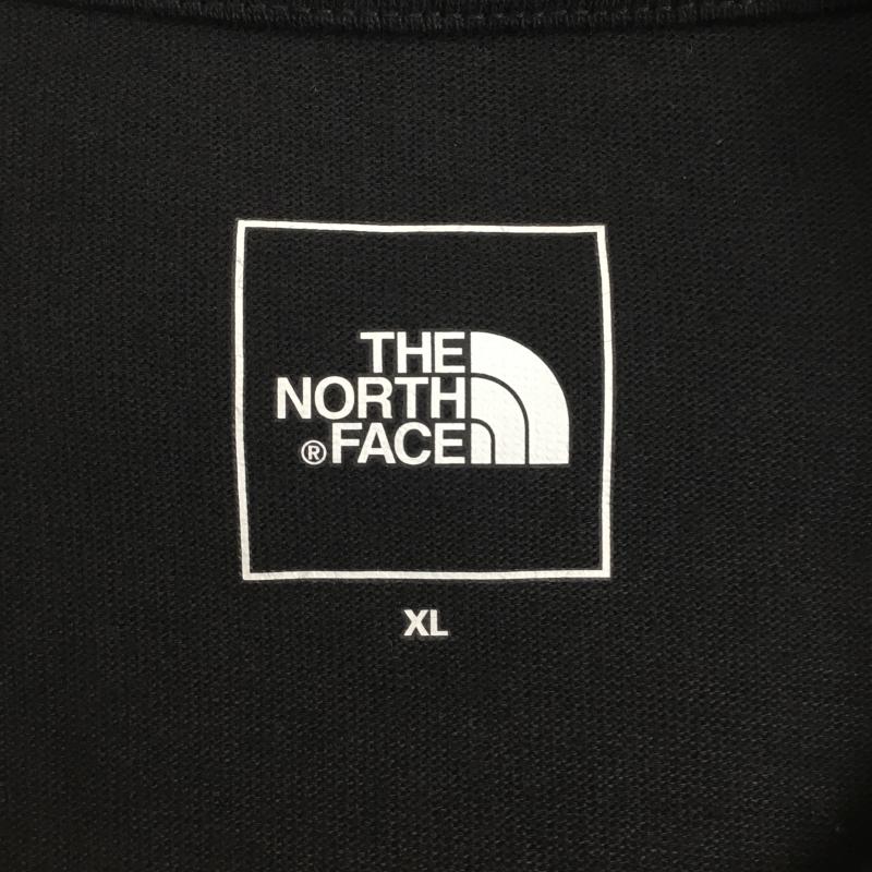 ザノースフェイス THE NORTH FACE Tシャツ 半袖 NT32033 XL ロゴ、文字 黒 / ブラック /  メンズ USED 古着 中古 10151164