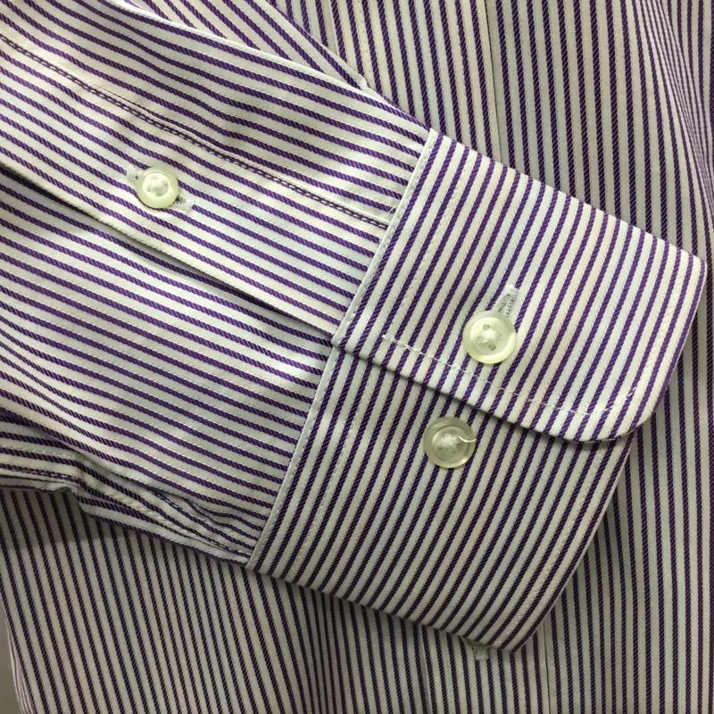 エディーバウアー Eddie Bauer シャツ、ブラウス 長袖 長袖シャツ カラーシャツ 長袖カットソー ストライプシャツ S ストライプ マルチカラー / マルチカラー /  メンズ USED 古着 中古 10115120