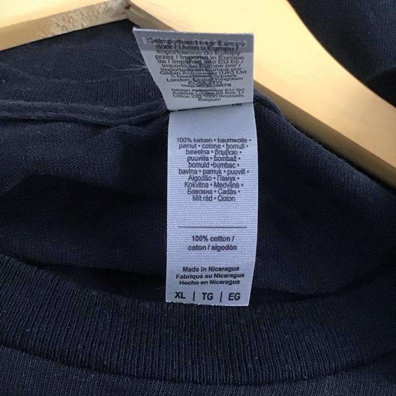ギルダン GILDAN Tシャツ 半袖 半袖カットソー プリントTシャツ クルーネックカットソー 古着 スパイスガールズ XL プリント 黒 / ブラック /  メンズ USED 古着 中古 10140656