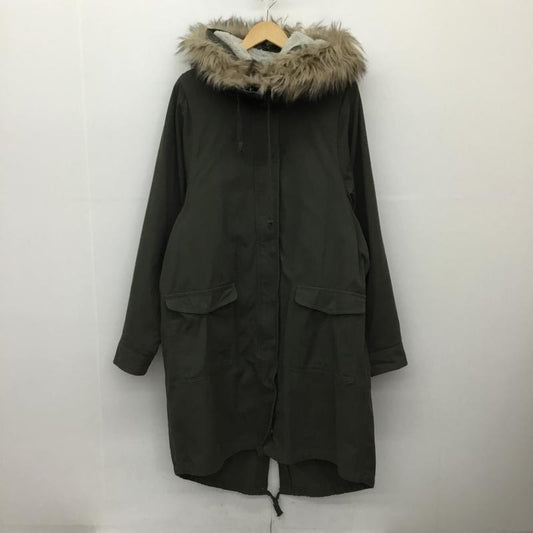 ソマリ somari コート コート一般 NZ-203 モッズコート 2 無地 カーキ / カーキ /  レディース USED 古着 中古 10143132