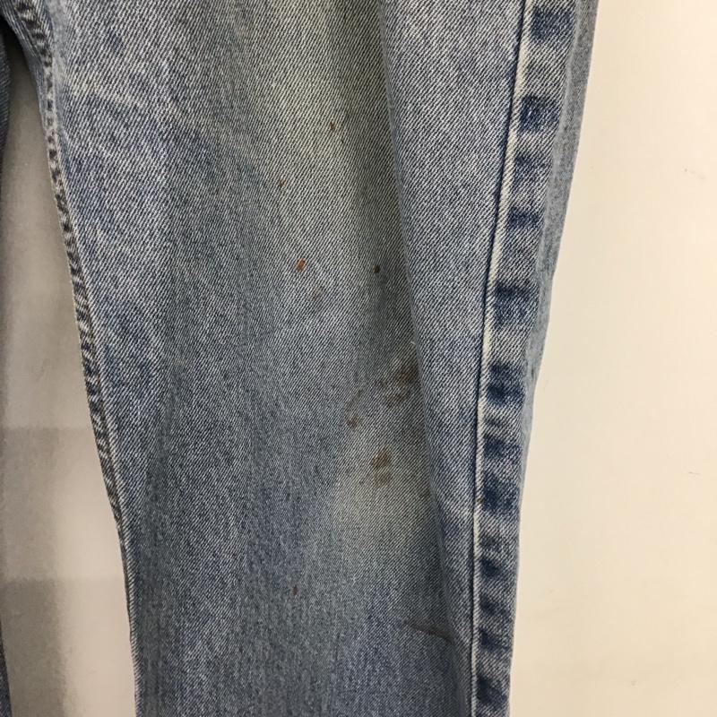 リーバイストラウスアンドコー Levi Strauss & co. パンツ デニム、ジーンズ デニムパンツ ストレートパンツ ワイドパンツ カジュアルパンツ 38 無地 インディゴ / インディゴ /  メンズ USED 古着 中古 10117565