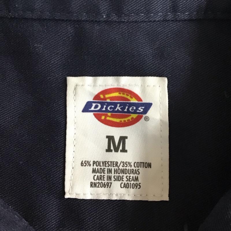 ディッキーズ Dickies シャツ、ブラウス 長袖 574DN ワークシャツ M 無地 紺 / ネイビー /  メンズ USED 古着 中古 10118331