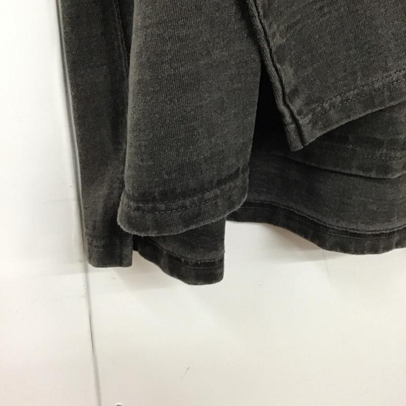 グッドオン Good On カットソー 長袖 長袖カットソー 無地カットソー クルーネック XL 無地 黒 / ブラック /  メンズ USED 古着 中古 10130486