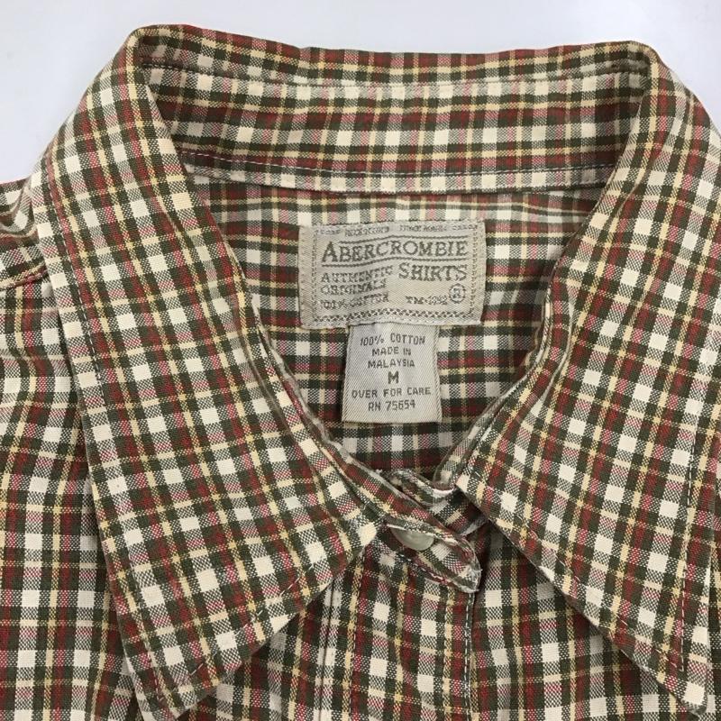 アバクロンビーアンドフィッチ ABERCROMBIE&FITCH シャツ、ブラウス 長袖 M チェック マルチカラー / マルチカラー /  メンズ USED 古着 中古 10111839