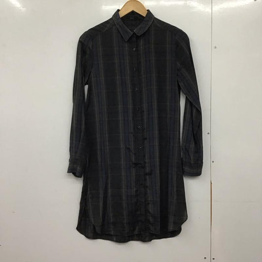 ロッソ ROSSO シャツ、ブラウス 長袖 8-c13ahgw025 チェック柄ロングシャツ チュニック FREE チェック マルチカラー / マルチカラー /  レディース USED 古着 中古 10146472