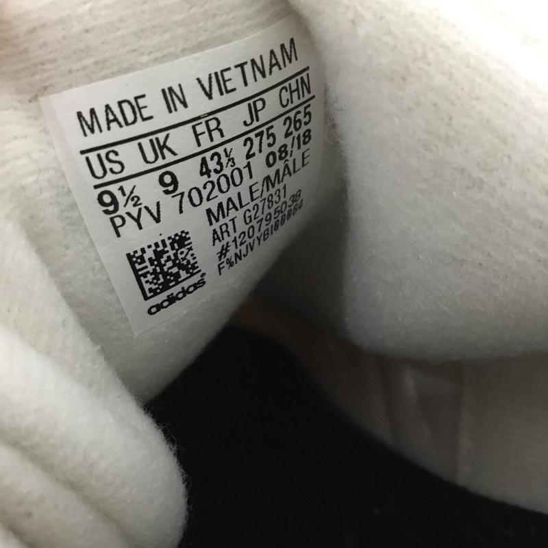 アディダス adidas スニーカー スニーカー G27831 27.5cm 27.5cm ロゴ、文字 灰 / グレー / X 白 / ホワイト /  メンズ USED 古着 中古 10149225