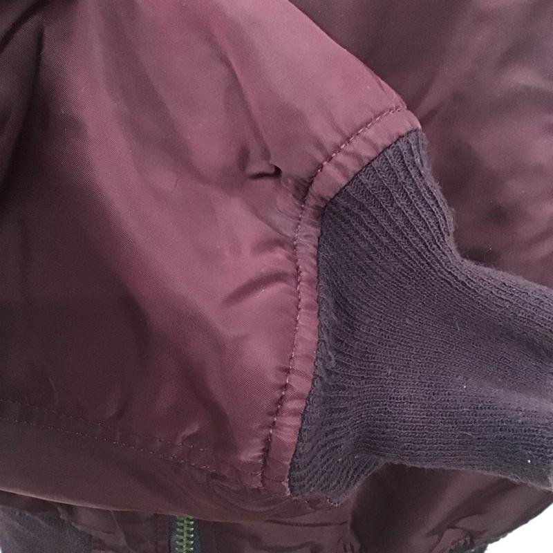アルファインダストリー Alpha Industries ジャケット、上着 ジャケット、ブレザー ジップアップジャケット ジャンパー ジャケット 90s usa製 アウター XL 無地 えんじ / ワインレッド /  メンズ USED 古着 中古 10124669