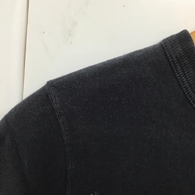 ザリアルマッコイズ THE REAL McCOY S Tシャツ 半袖 半袖カットソー プリントTシャツ クルーネックカットソー S プリント 黒 / ブラック /  メンズ USED 古着 中古 10113148