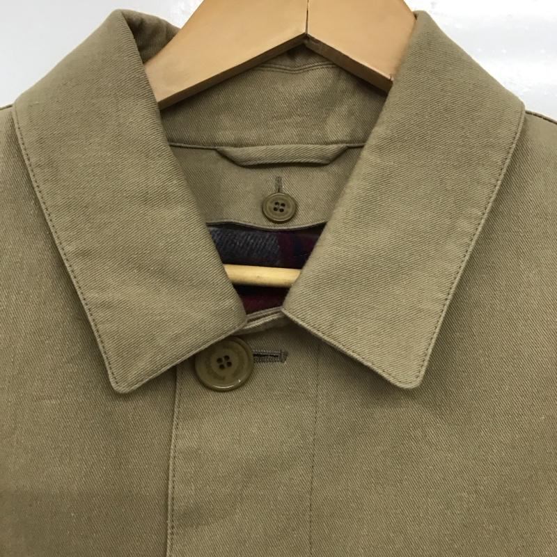 マッキントッシュフィロソフィー MACKINTOSH PHILOSOPH コート コート一般 ロングコート カラージャケット アウター 40 無地 ベージュ / ベージュ /  メンズ USED 古着 中古 10145346