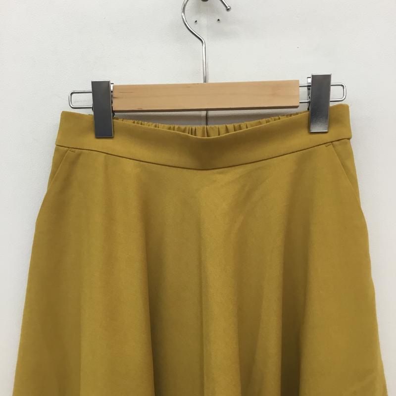 ジャーナルスタンダード JOURNAL STANDARD スカート ロングスカート JOURNAL STANDARD　17-060-400-7080-3-0 36 無地 マスタード / マスタード /  レディース USED 古着 中古 10129675